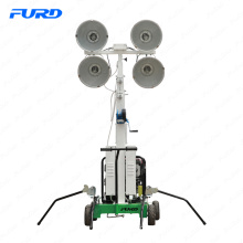 Mobile Portable 4 X 1000W Small Lighting Tower with Generator FZM-1000B